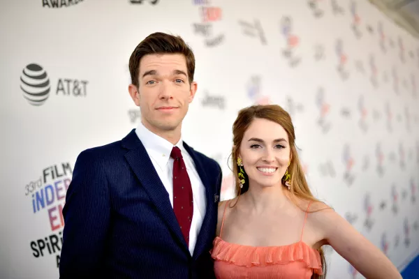  John Mulaney and his wife Anna Marie Tendler