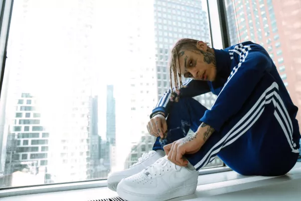 Lil Skies Has A Number Of Tattoos Including The Name Of His Mother On His Face!