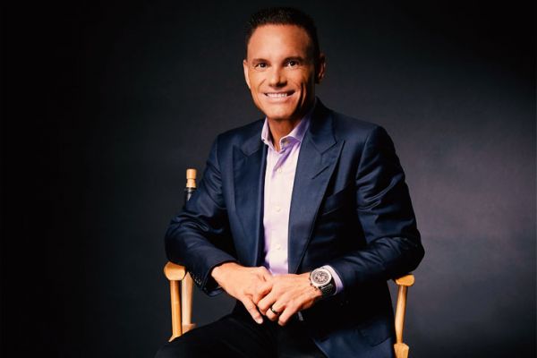 Kevin Harrington with his love