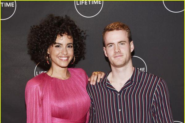Parisa Fitz Henley with her Husband