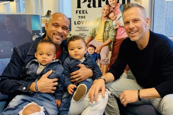 Shaun T with his family.