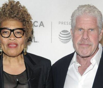 Ron Perlman with Opal Perlman